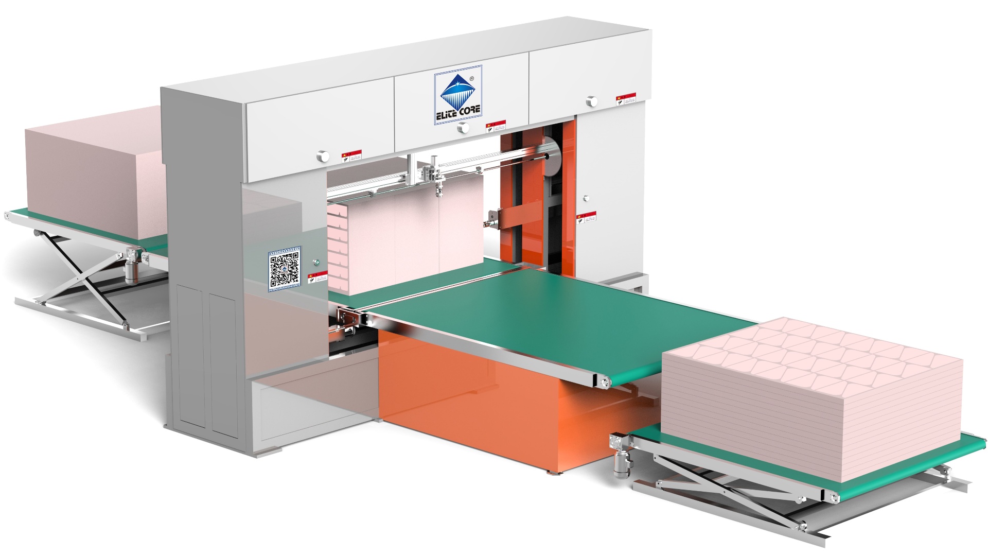 ECMT-112E 双刀数控异型切割机