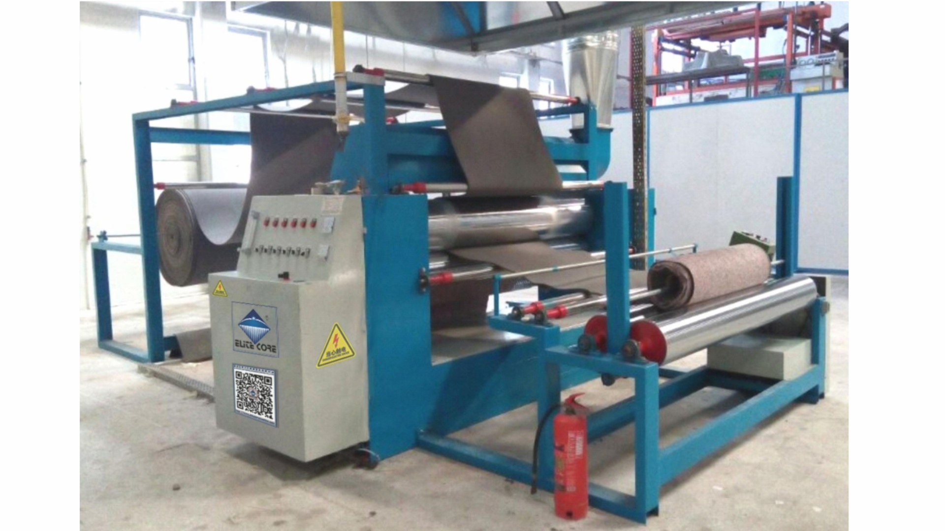 ECMT-144B  泡绵火焰贴合机